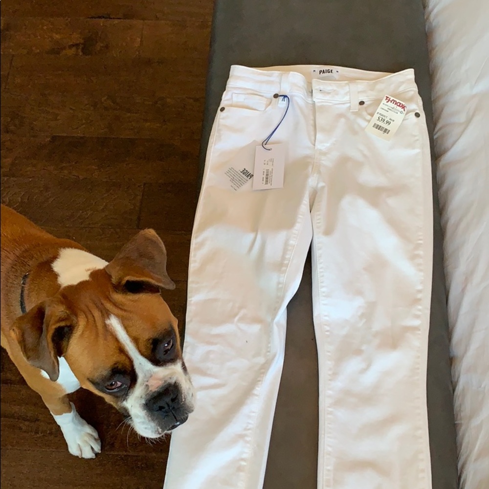 White Paige jeans